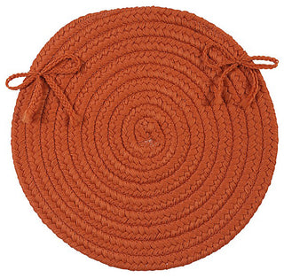 Colonial Mills Chair Pad Boca Raton Rust Chair Pad