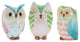 Whimsical Owl Planter, 3-Piece Set