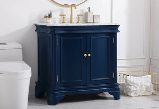 Elegant VF52036BL 36"Single Bathroom Vanity Set, Blue