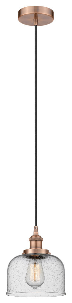 Innovations 616-1PH-AC-G74-LED 1-Light Mini Pendant, Antique Copper