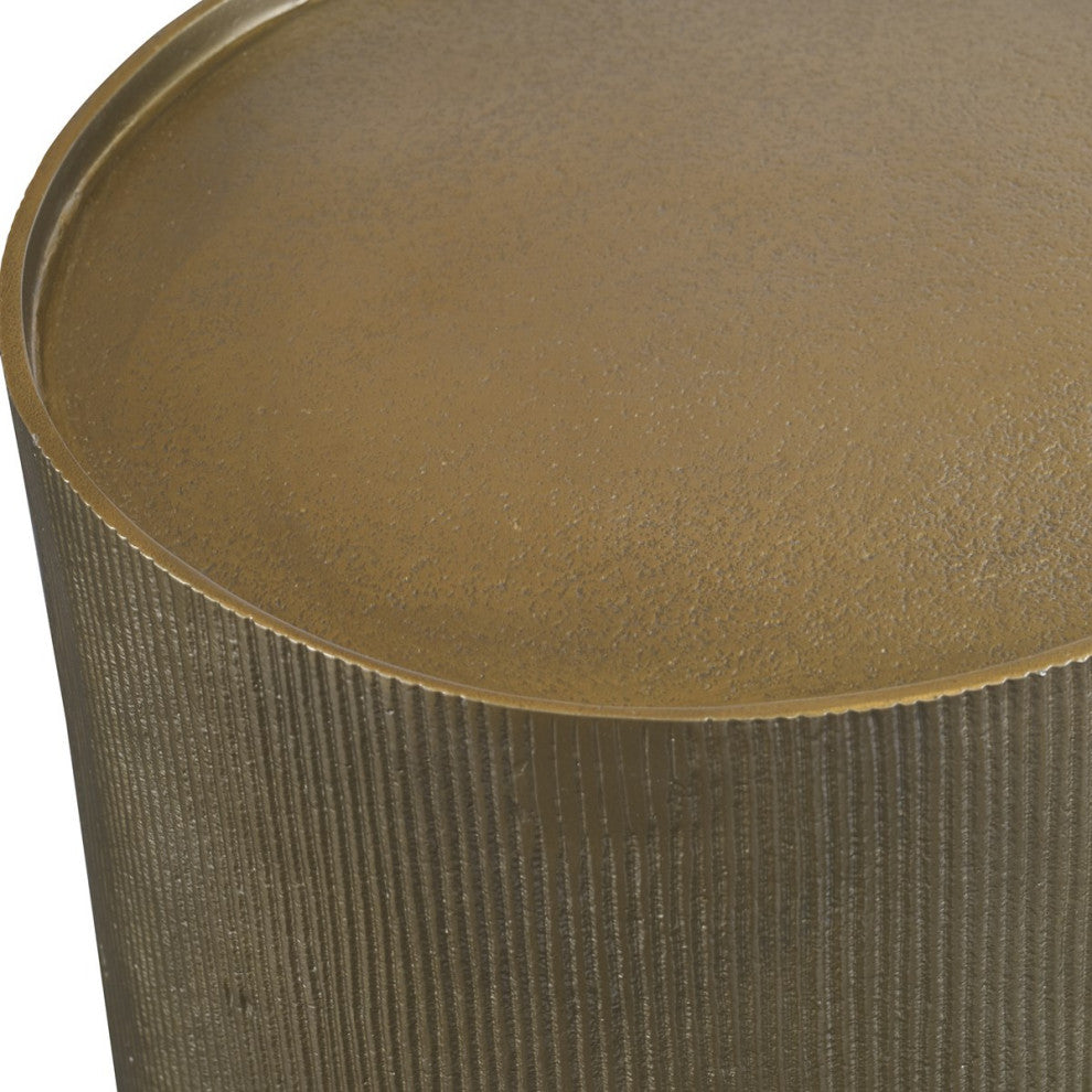 Uttermost Adrina Drum Accent Table 25114