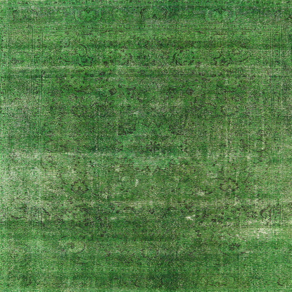 Ahgly Company Indoor Square Mid-Century Modern Area Rugs, 5' Square