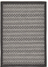 Unique Loom Gray Checkered Outdoor 2'x3' Area Rug
