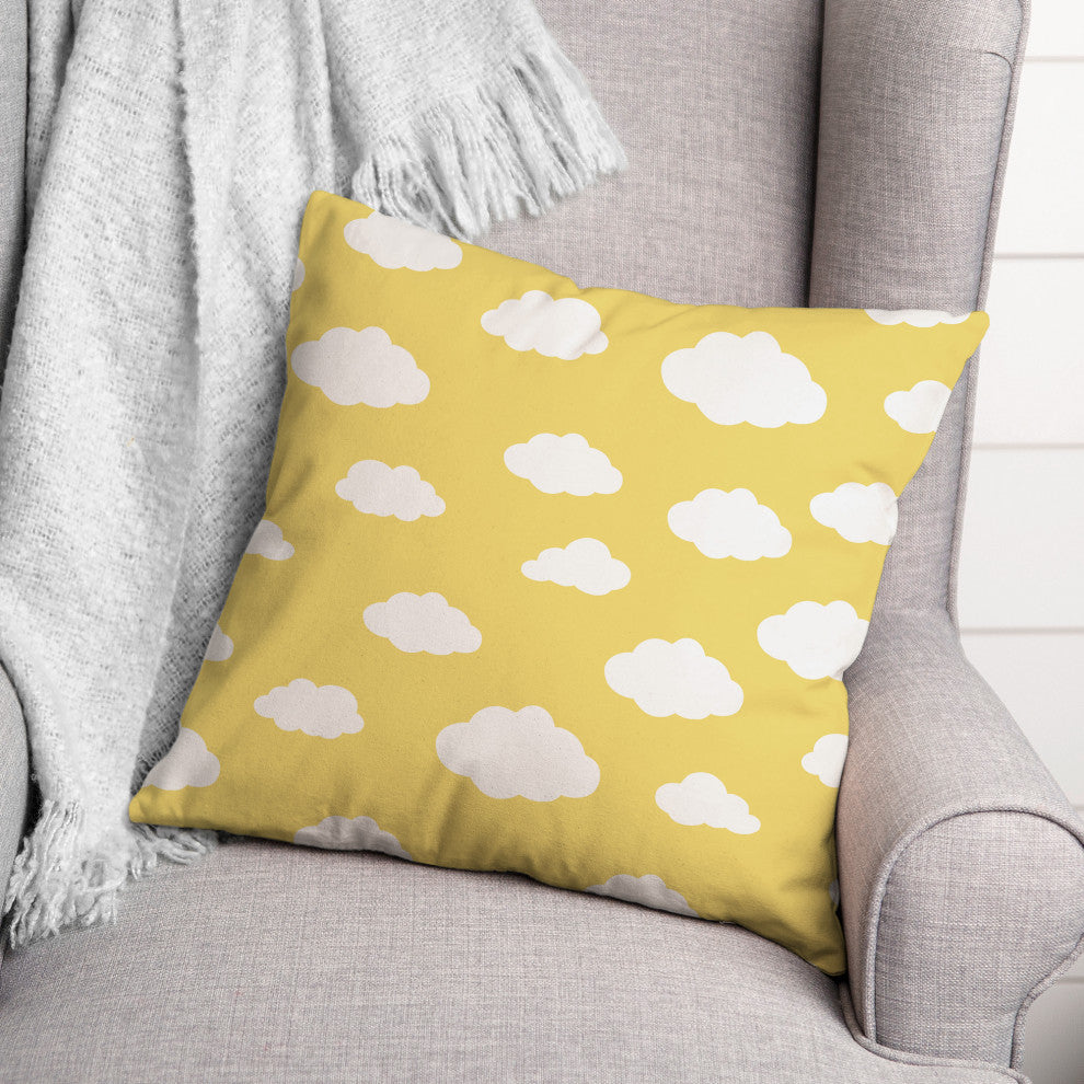 Cloud Pattern 6 16x16 Indoor / Outdoor Pillow