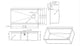 Workstation 32" Undermount Single Bowl Black Kitchen Sink With Faucet