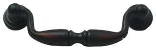 3 3/4" Drop Pull, Oil Rubbed Bronze