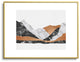 Orara Studio Marble Landscape I Metal Framed Art Print