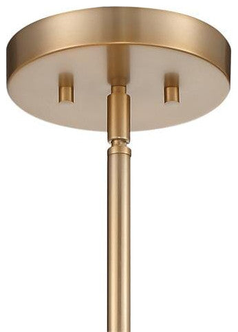 Crystorama 4-Light Vibrant Gold Chandelier