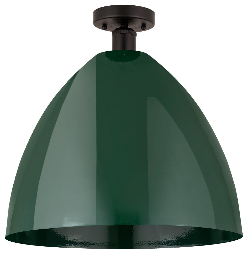 Innovations 616-1F-OB-MBD-16-GR 1 Light Semi-Flush Mount, Oil Rubbed Bronze