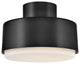 Hinkley Cedric Small Semi-Flush Mount, Black