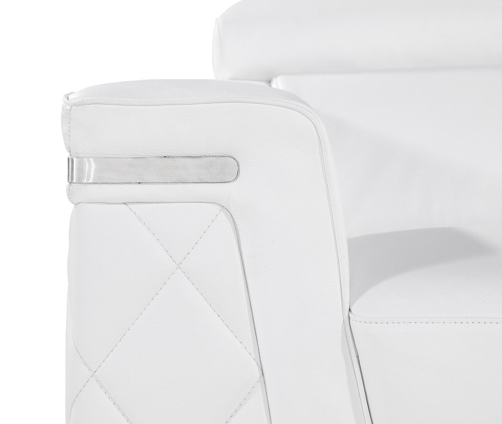Mia Top Grain Italian Leather  Loveseat