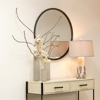 Nevado Leather Console Table