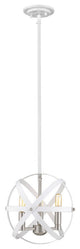 Zlite 463-12HWH-BN 3-Light Chandelier, Other