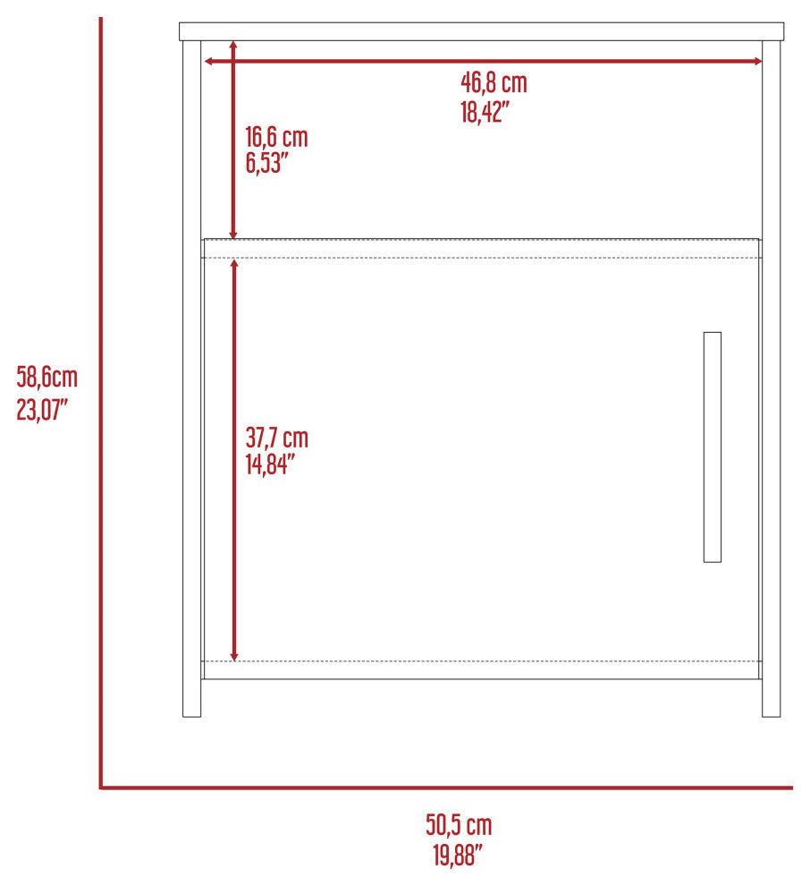DEPOT E-SHOP Augusta 3 Piece Bedroom Set, Shoe Rack and 2 Nightstands