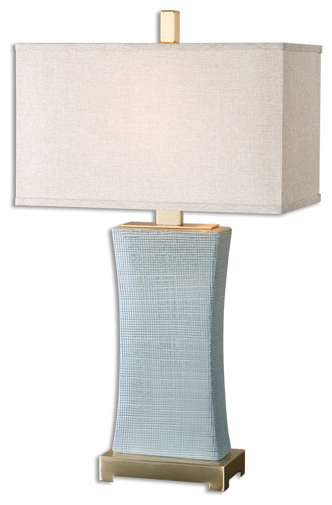 Cantarana Blue Gray Table Lamp
