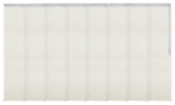 Fidel 8-Panel Track Extendable Vertical Blinds 130-175"W