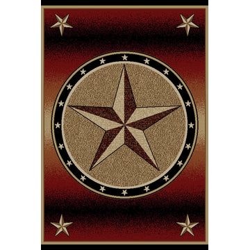 Amarillo Rust Rug, 5''3"x7''3"