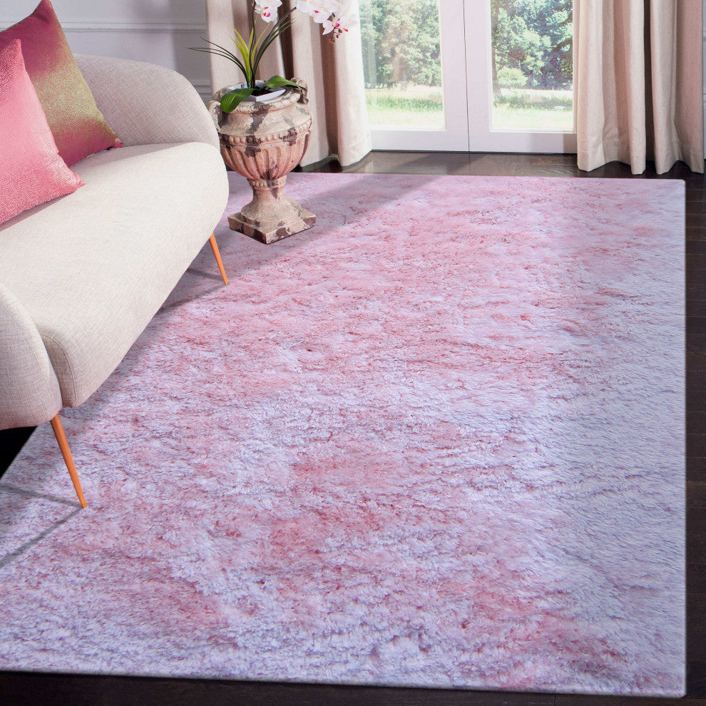 Odyssey Area Rug, Pink, 3? x 5?, Solid