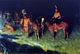 Frederic Remington The Grass Fire Wall Decal