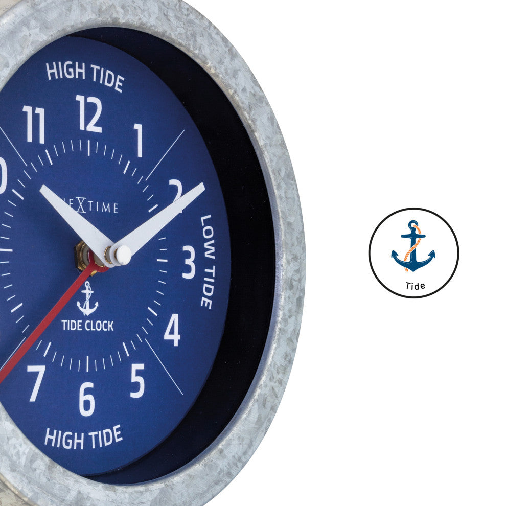 Tide Wall Clock, Blue