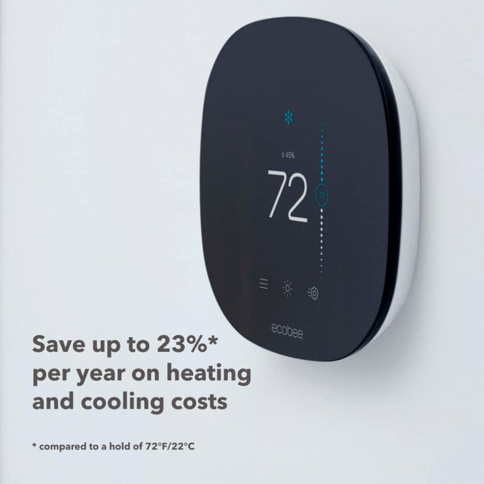 3 Lite Smart Thermostat, Programmable Wifi Thermostat, Works With Siri, Alexa.