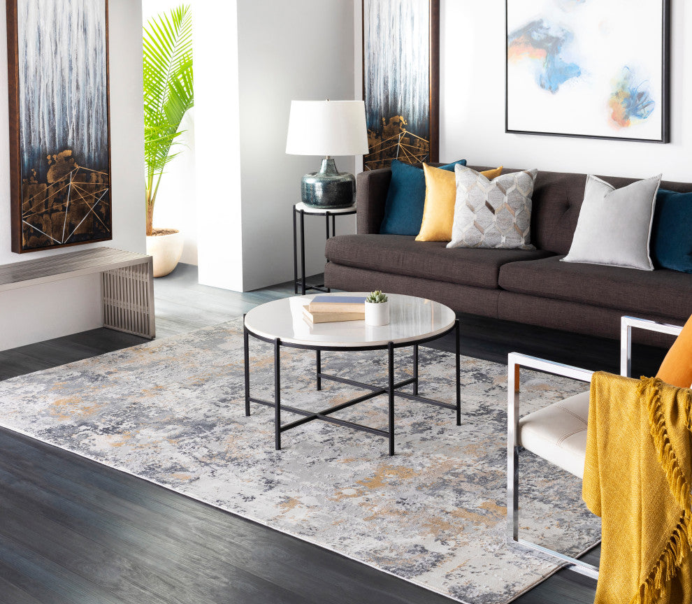Surya Aisha AIS-2303 Modern Area Rug, 10' x 14' Rectangle