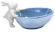 Tabletop Egg Shaped Pearlized Candy Dish Easter Tidbit Snack Bunny Cn0065 Blue