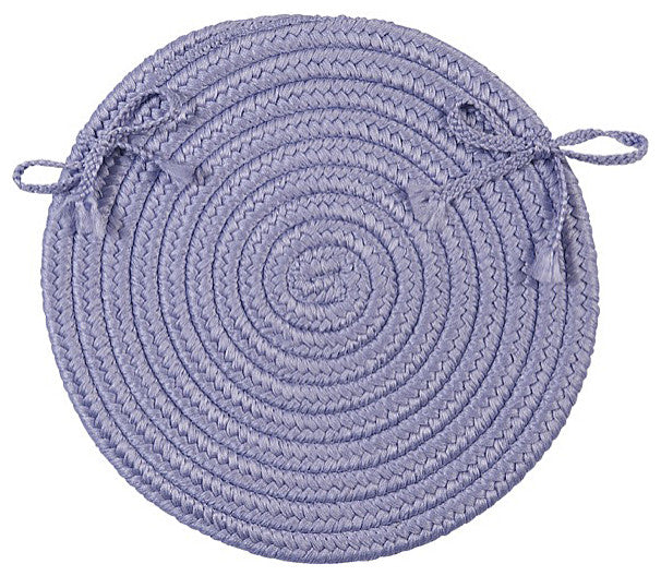 Colonial Mills Chair Pad Boca Raton Amethyst Chair Pad