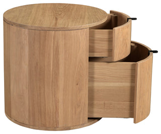 Theo Two Drawer Nightstand