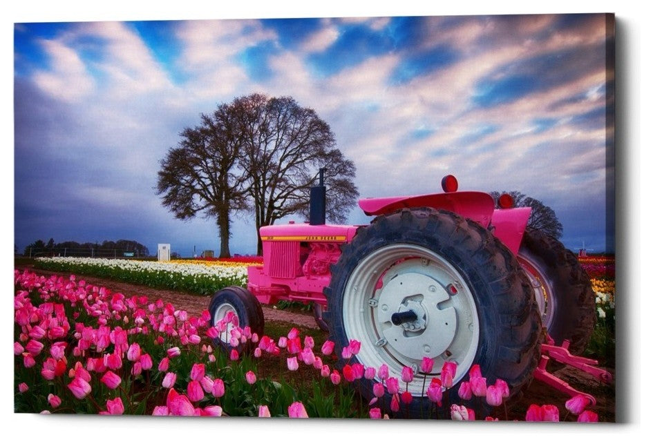 Epic Graffiti "Jane Deere" by Darren White, Giclee Canvas Wall Art, 18"x26"