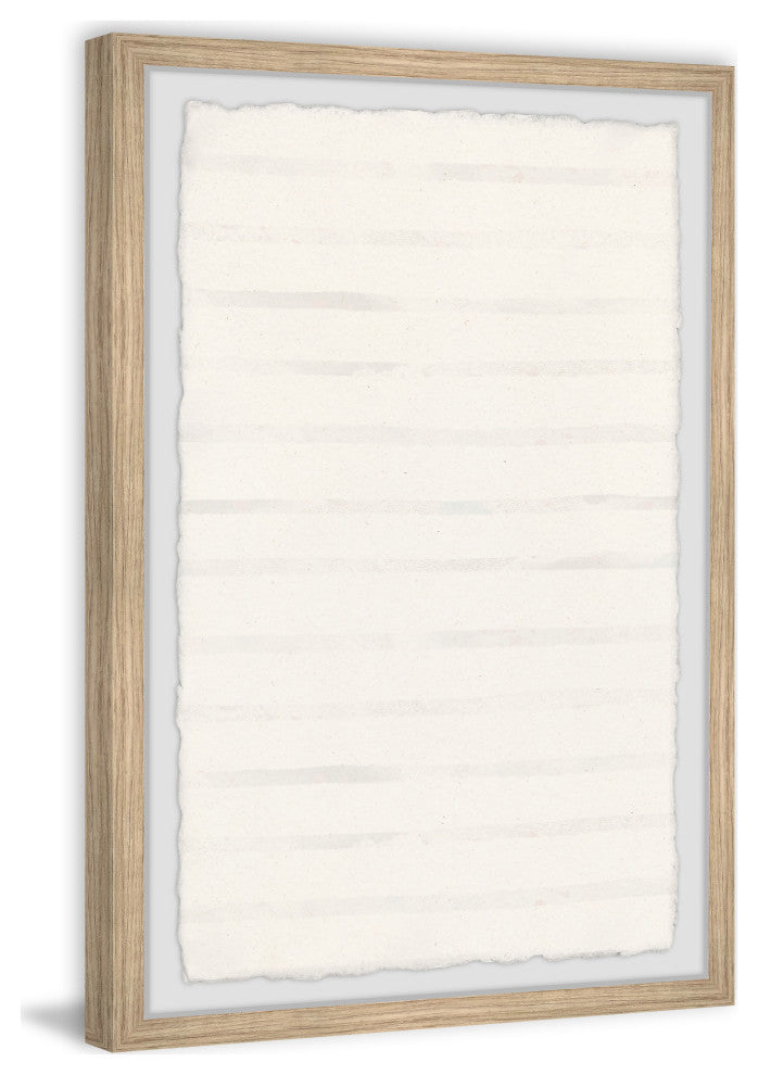 "Faint Lines" Framed Painting Print, 16x24
