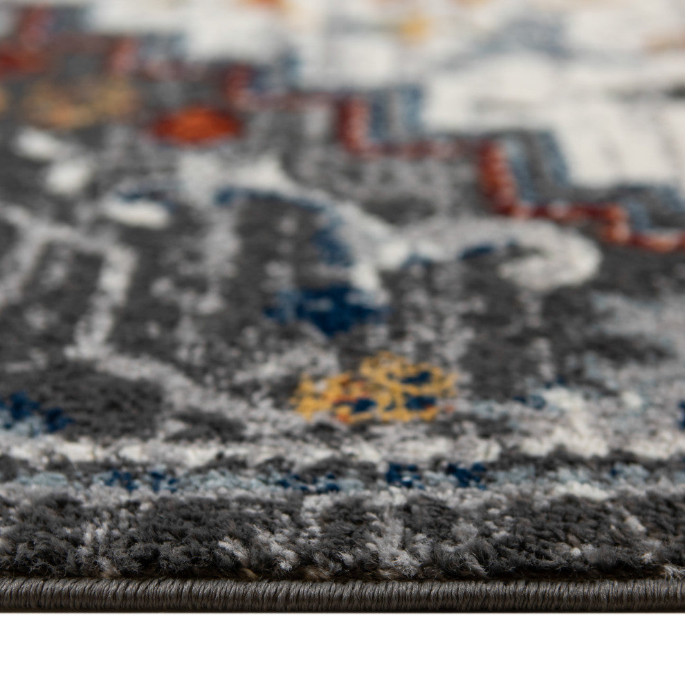 Alexandria Yana Power-Loomed Polypropylene Area Rug, Multi, 7'9"x9'9"