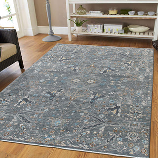 Bristol Henley Area Rug, Gray, 8' X 10'
