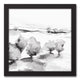Tree Landscape 12x12 Black Framed Canvas