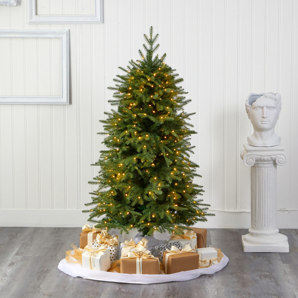 5ï¿½ Vancouver Fir ï¿½Natural Lookï¿½ Christmas Tree / 350 Clear LED Lights
