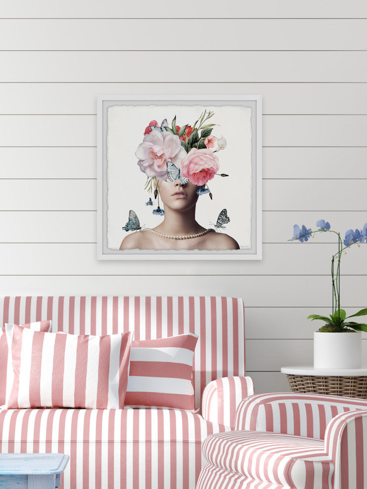 "Simply Classic" Framed Painting Print, 12x12