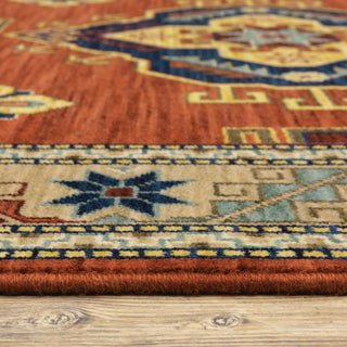 Oriental Weavers Lilihan Indoor Rug Red/ Multi 2' X 6'