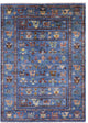 3' 6" X 4' 11" Persian Gabbeh Tribal Handmade Rug Q10823