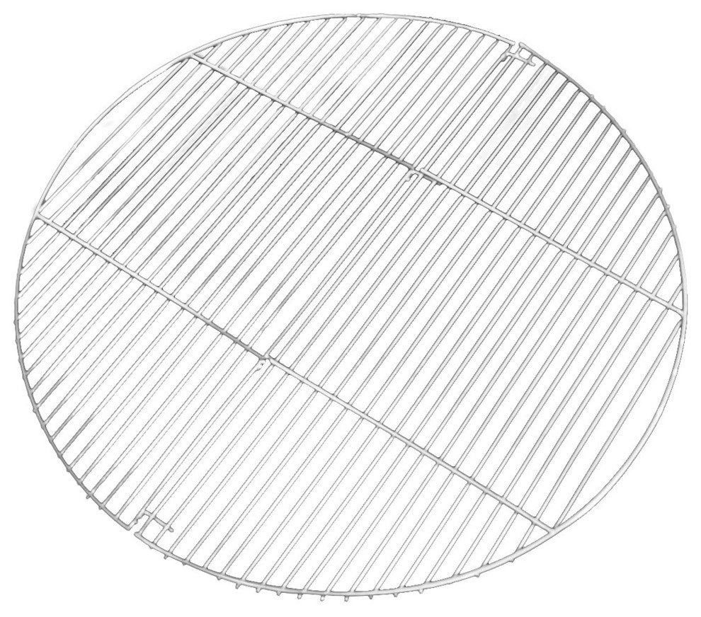 Sunnydaze Foldable Chrome-Plated Cooking Grate Portable - 36-Inch Diameter