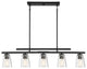 Savoy House Calhoun Five Light Linear Chandelier 1-1023-5-89
