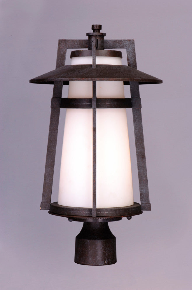 Maxim 3530 Calistoga 1 Light Outdoor Post Light - Adobe