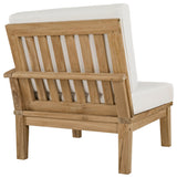 Natural White Marina 6 Piece Outdoor Patio Teak Set