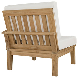 Natural White Marina 6 Piece Outdoor Patio Teak Set