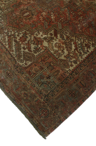 Fine Vintage Heriz Danniel Rust Rug