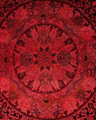 Overdyed, One-of-a-Kind Hand-Knotted Area Rug Pink, 11'10"x18'4"