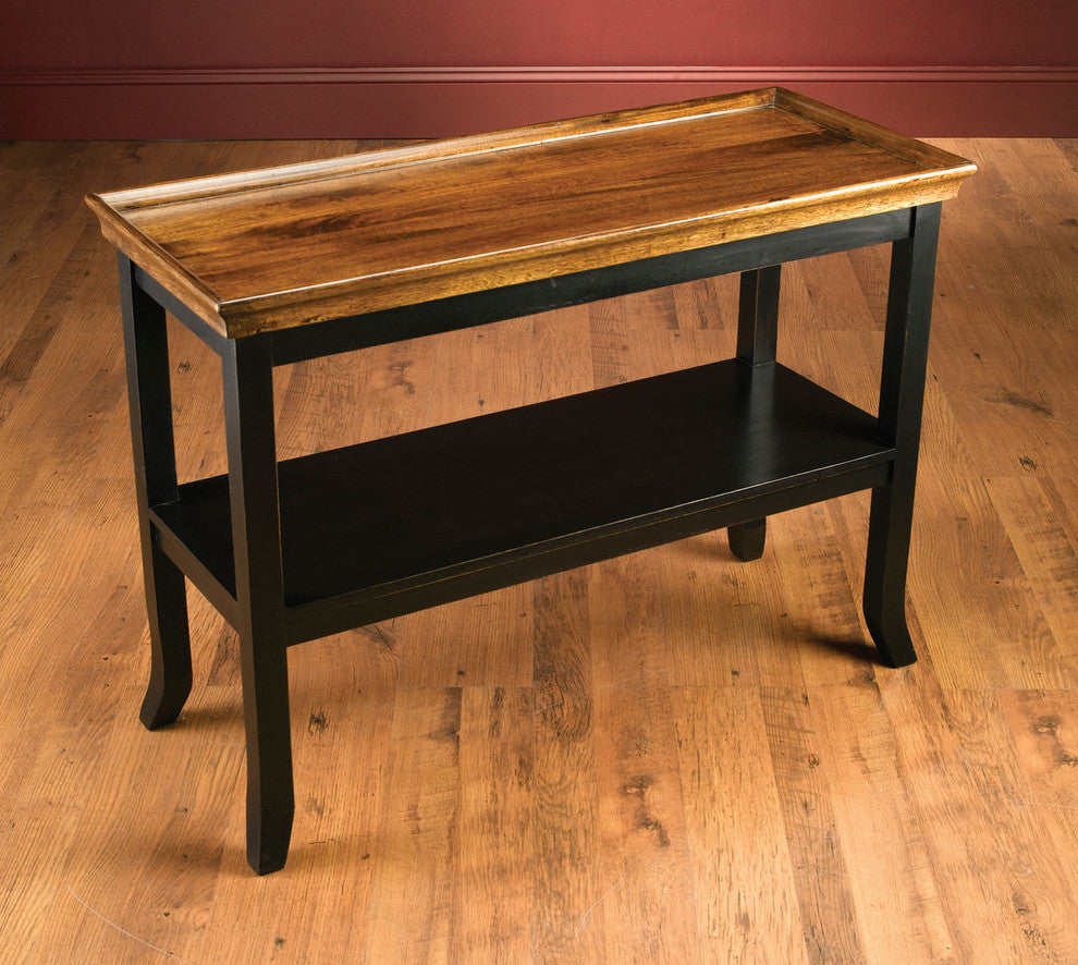 Tray Top Console Table