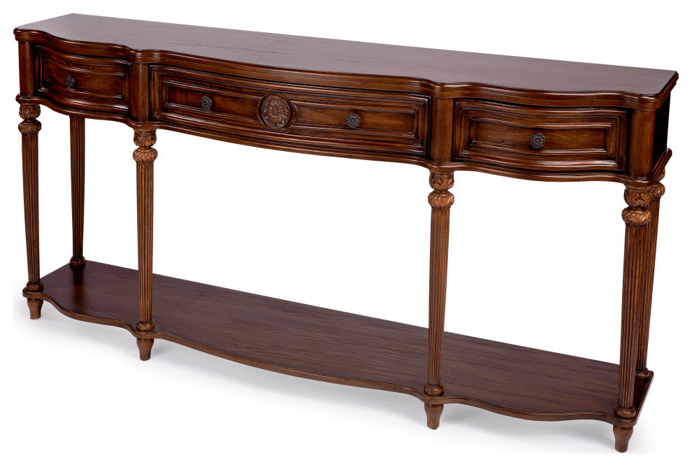 Butler Peyton Vintage Oak Console Table