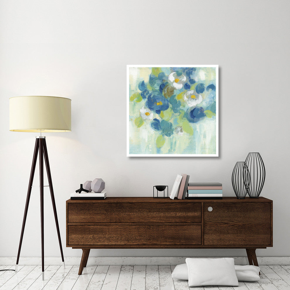 "Spring Aroma III Yellow" Digital Paper Print by Silvia Vassileva, 38"x38"