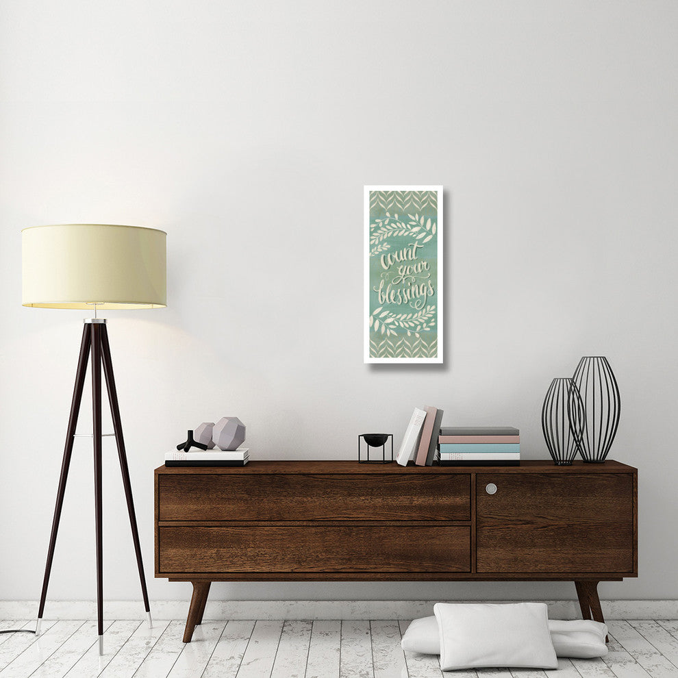 "Harvest Delight IX" Digital Paper Print by Janelle Penner, 14"x32"