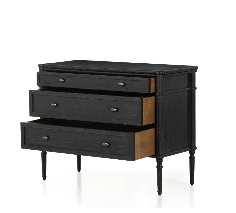 Toulouse Chest, Distressed Black